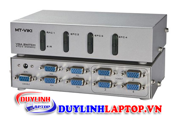 Bộ chia VGA 4 ra 4 cao cấp có điều khiển chính hãng MT-VIKI MT-404CH