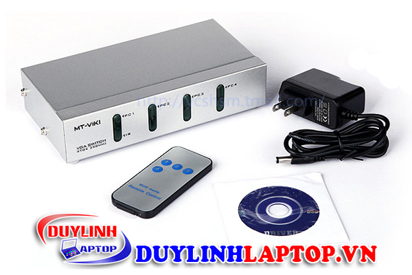 Bộ chia VGA 4 ra 4 cao cấp có điều khiển chính hãng MT-VIKI MT-404CH