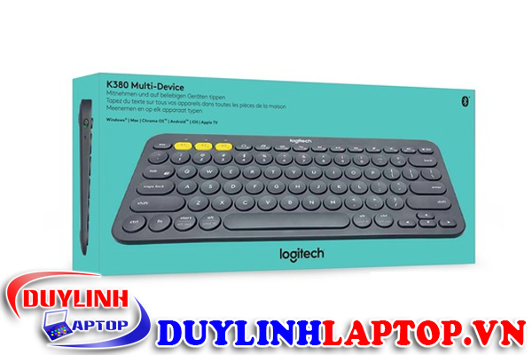 Bàn phím không dây Bluetooth Logitech K380 cao cấp