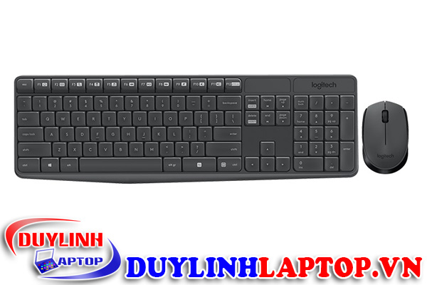 Bộ bàn phím + chuột không dây Logitech MK235