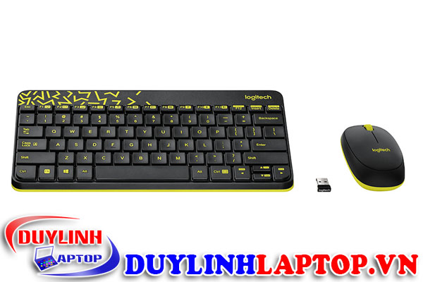 Bộ bàn phím + chuột không dây Logitech MK240