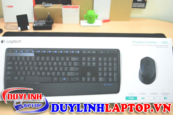 Bộ bàn phím + chuột không dây Logitech MK345