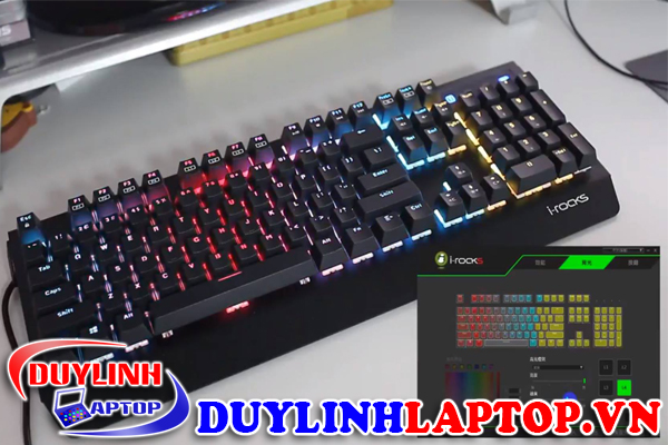 Bàn Phím Cơ i-Rocks K60M Cherry MX Blue