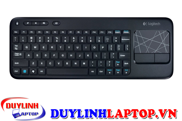 Bàn phím tích hợp chuột cảm ứng Logitech K400R