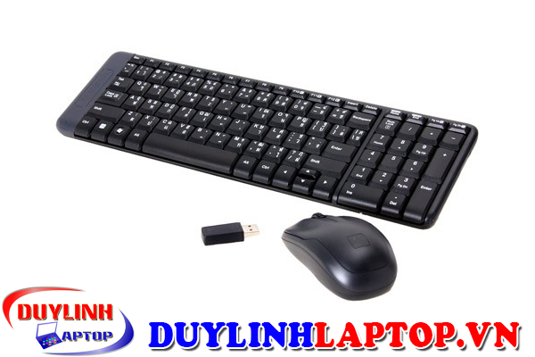 Bộ bàn phím + chuột không dây Logitech MK220