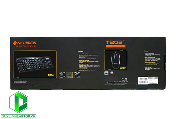 Bộ bàn phím chuột Newmen T203 Plus (USB)