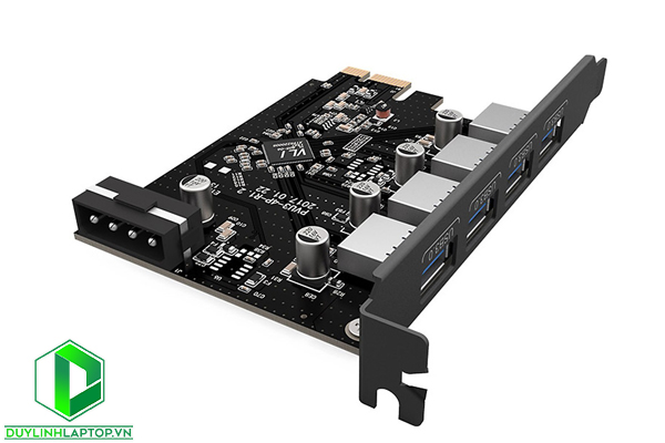 Card chuyển đổi PCI-Express 4 Port ORICO PVU3-4P Chính Hãng