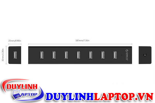 Bộ chia Bộ chia 7 Port USB 2.0 ORICO H7013-U2