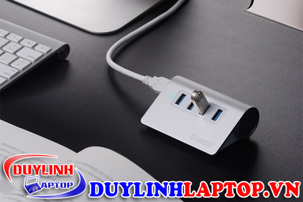 Bộ chia USB 4 cổng Orico M3H4-V1 Bạc