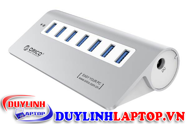 Bộ chia 7 Port USB 3.0 ORICO M3H7 (Bạc)