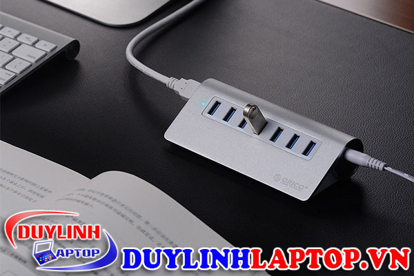 Bộ chia 7 Port USB 3.0 ORICO M3H7 (Bạc)