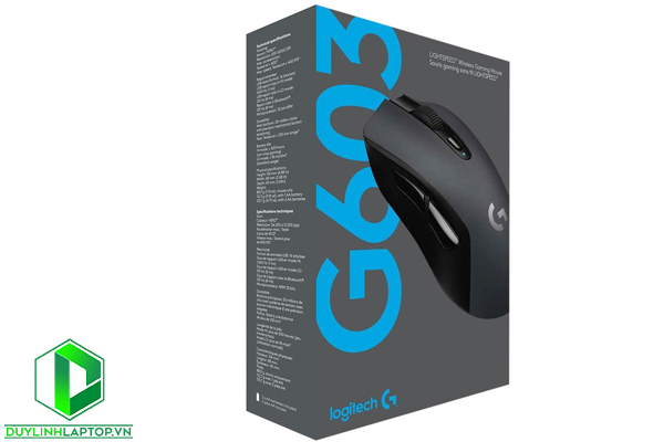 Chuột Chơi Game Không Dây Logitech G603 Lightspeed 12000DPI - Hàng Chính Hãng