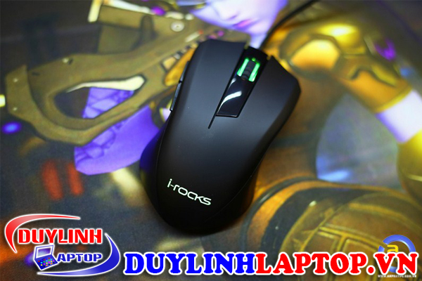 CHUỘT I ROCKS M09 PLUS RGB OPTICAL GAMING MOUSE