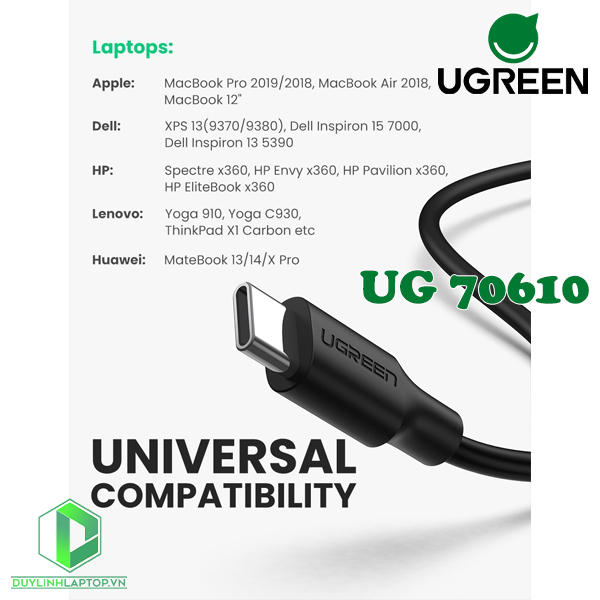 Cáp chuyển đổi USB Type C to SATA Ugreen 70610 - 5