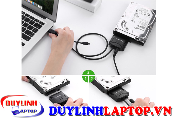 Bộ cáp chuyển đổi USB 2.0 to SATA kết hợp chức năng OTG, chuẩn SATA 2.5