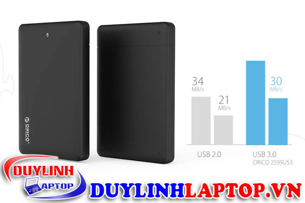 dung o cung Box HDD 2.5 Orico 2599