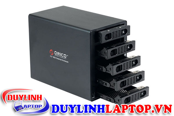 Hộp đựng 5 ổ cứng 3.5 ORICO 3559RUS3 (Đen)