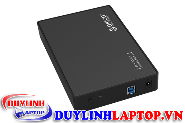 Hộp đựng ổ cứng máy bàn Orico 3588US3-BK HDD Box 3.5