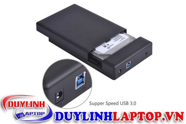 Hộp đựng ổ cứng máy bàn Orico 3588US3-BK HDD Box 3.5