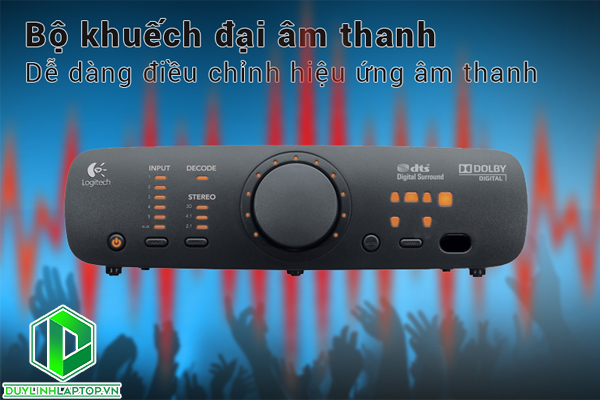 Loa Vi Tính Logitech Z906 5.1 1000W - Hàng Chính Hãng