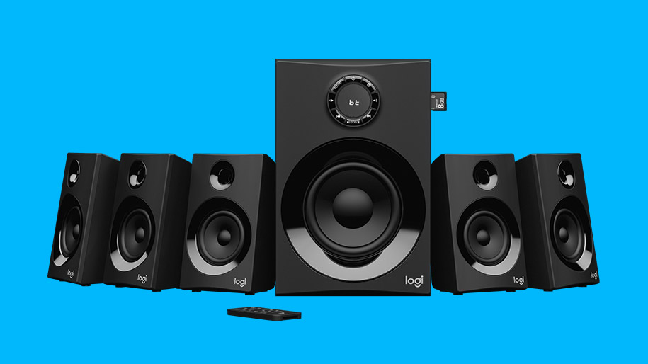 Logitech Z607 5.1 Surround Sound Speakers with Bluetooth