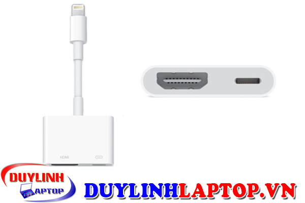 Cáp chuyển tín hiệu từ Iphone 5, Iphone 6, Ipad4,Ipad Mini , Ipad Air to HDMI chính hãng