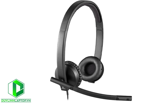 Tai Nghe Có Dây Chụp Tai On-ear Logitech H570e - Hàng Chính Hãng