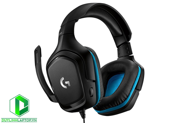 Tai Nghe Có Dây Chụp Tai Over-ear Logitech G431 7.1 Surround Gaming - Hàng Chính Hãng