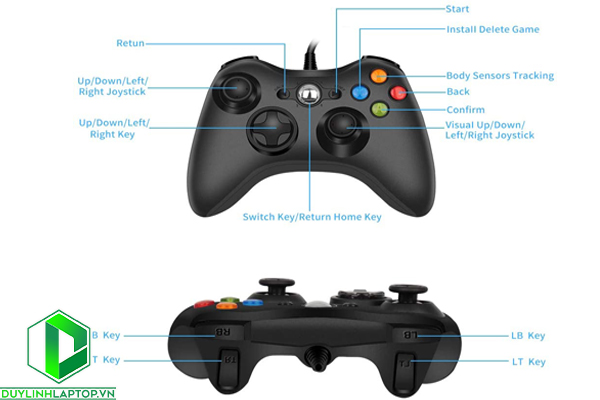 Tay cầm Microsoft Xbox 360 Controller for Windows