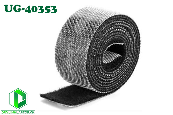 Dây Dán Velcro Tiện Dụng 1M UGREEN 40353 (Màu Xám)