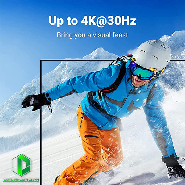 Bộ gộp HDMI 3 vào 1 hỗ trợ 4K2K Ugreen 80125