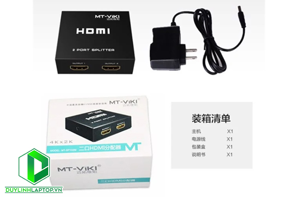 Bộ chia HDMI 1 ra 2 chính hãng MT VIKI MT-SP102M