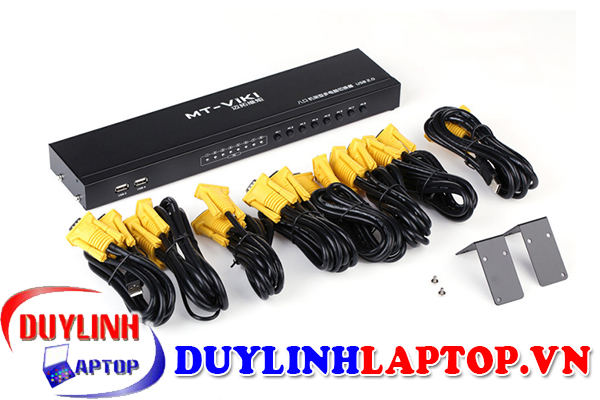 Bộ chuyển mạch KVM Switch 8 Port - USB Rackmount MT-801UK