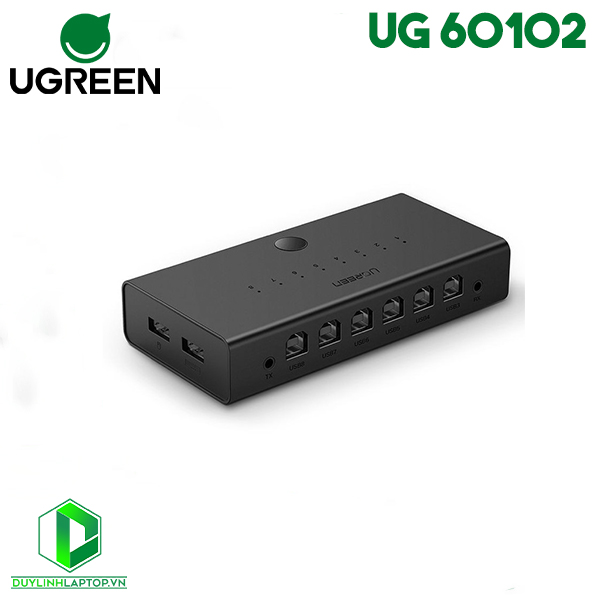 Bộ chuyển mạch 8 máy tính dùng chung 1 bộ phím chuột Ugreen 60102