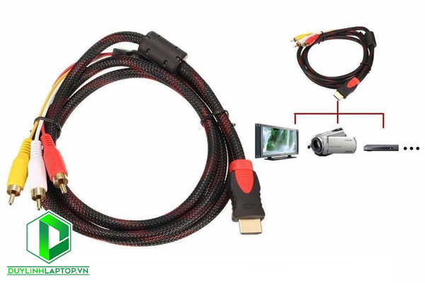 Dây Cáp HDMI to AV dài 1.5m