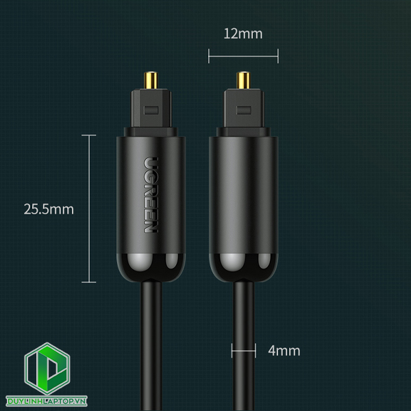 Dây Cáp Audio Quang Optical Toslink Ugreen 70890---70893 - 6