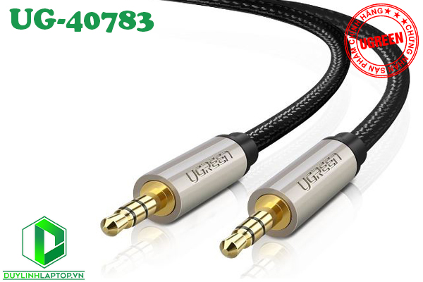 Cáp Audio AUX 3.5mm cao cấp dài 5m chính hãng Ugreen UG-40783