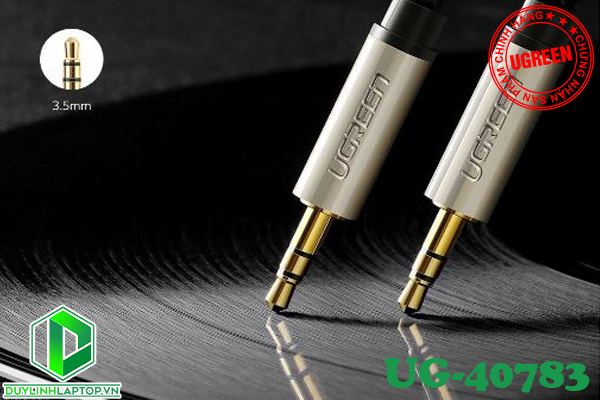 Cáp Audio AUX 3.5mm cao cấp dài 5m chính hãng Ugreen UG-40783