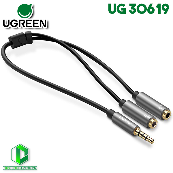 Cáp Audio 3.5 ra Mic & Headphone Ugreen 30619