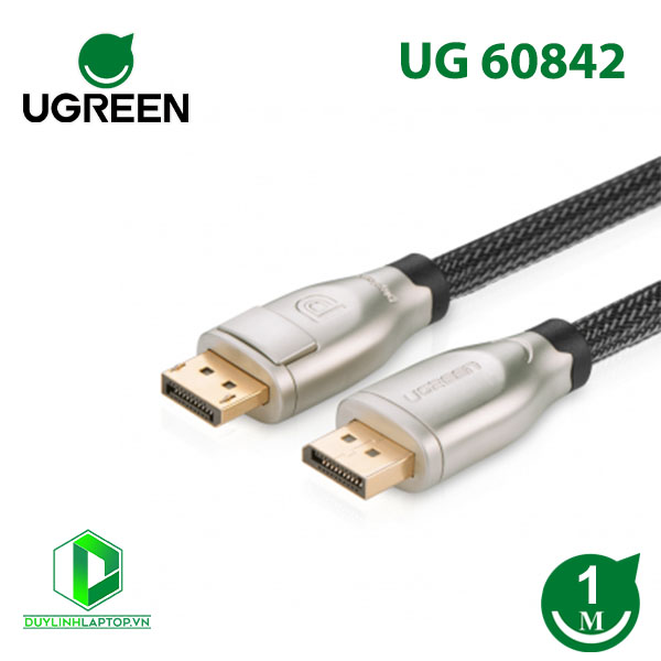 Cáp Displayport 1.4 dài 1m hỗ trợ 8K/60Hz Ugreen 60842