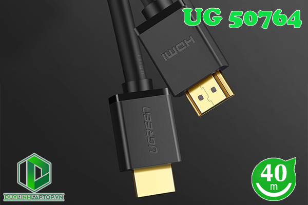 Cáp HDMI 1.4 40m Ugreen 50764 Hỗ trợ Ethernet, 4K, 2K có Chip khuếch đại
