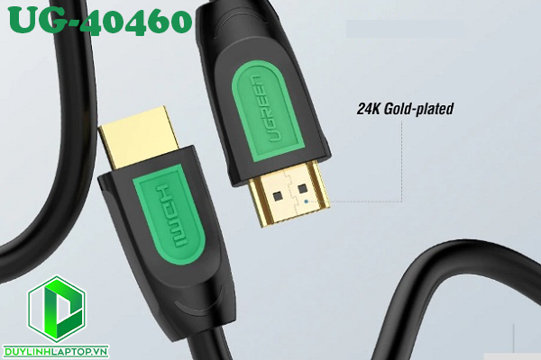 Cáp HDMI 2.0 cao cấp dài 1m chính hãng UGREEN UG-40460 hỗ trợ 3D, 4K