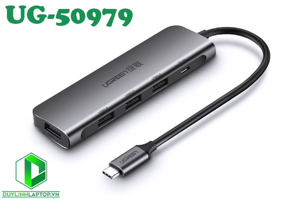 Hub USB Type C Đa năng chính hãng UGREEN UG-50979