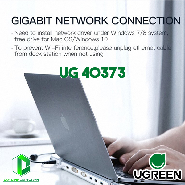 Bộ chuyển đổi đa năng USB Type C sử dụng cho Macbook Ugreen 40373