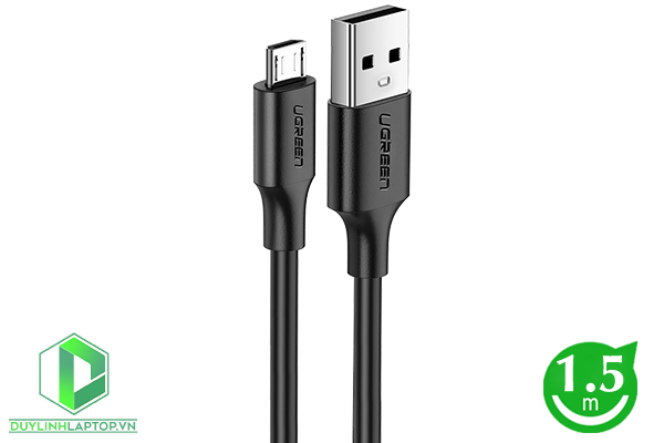 Cáp sạc nhanh Micro USB dài 1.5m chính hãng Ugreen 60137