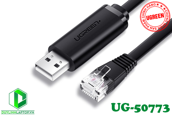 Cáp lập trình Console USB to RJ45 dài 1.5m chính hãng Ugreen UG-50773