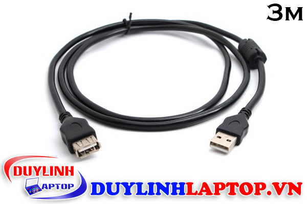 cap-noi-dai-usb-mau-den-3m