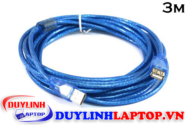 cap-noi-dai-usb-mau-xanh-3m