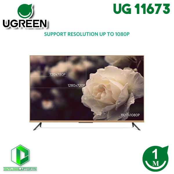 Cáp VGA dài 1m Ugreen 11673