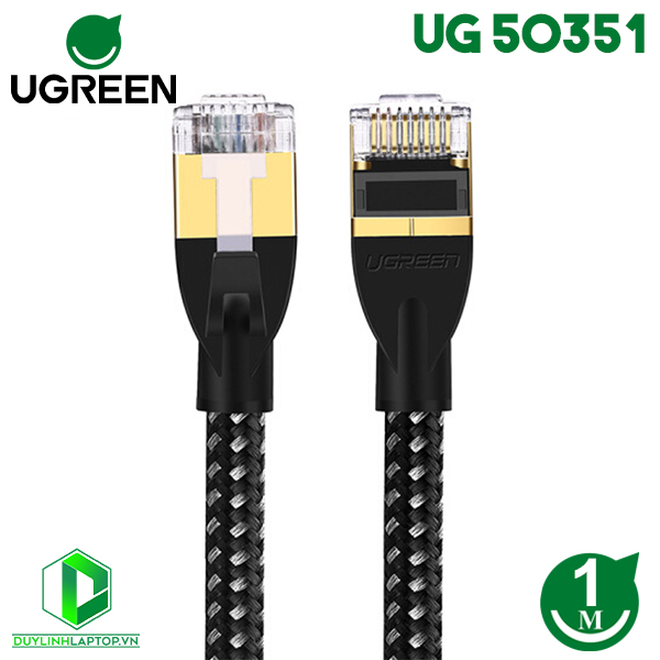 Dây mạng Cat6 dài 1m bọc lưới Ugreen 50351